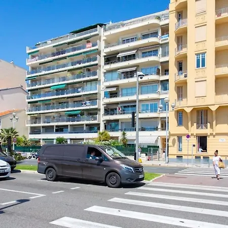 #43 Design Terrace Ac Wifi Sea View 1min Nice