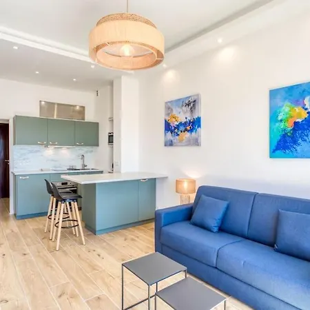 #43 Design Terrace Ac Wifi Sea View 1min * Niza