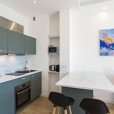 #43 Design Terrace Ac Wifi Sea View 1min Nice