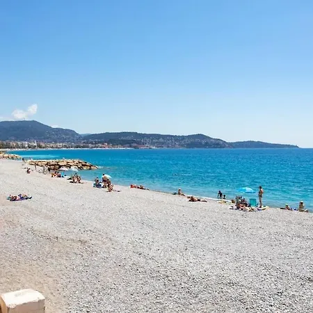 #43 Design Terrace Ac Wifi Sea View 1min Lägenhet Nice