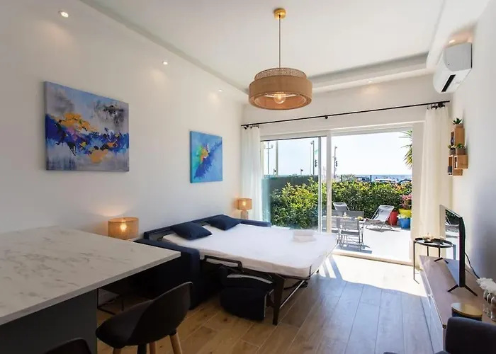 #43 Design Terrace Ac Wifi Sea View 1min Lejlighed