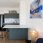 شقة #43 Design Terrace Ac Wifi Sea View 1min نيس